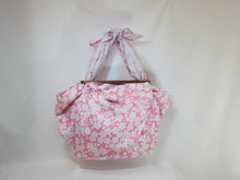 画像をギャラリービューアに読み込む, 風呂敷(大) - 桜・青海波(さくら・せいがいは) - 桃色×薄墨色