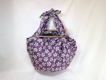 画像をギャラリービューアに読み込む, 風呂敷(大) - 梅・松竹(うめ・しょうちく) - 藤紫色×利休色