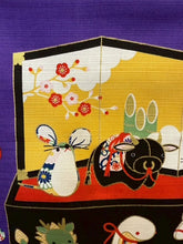 画像をギャラリービューアに読み込む, 小風呂敷カレンダー　紫
