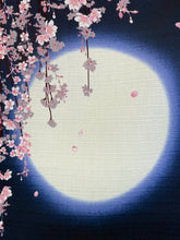 이미지를 갤러리 뷰어에 로드 , 小風呂敷　月夜のしだれ桜
