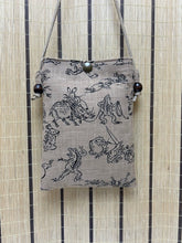 画像をギャラリービューアに読み込む, う布ふオリジナル　スマホサコッシュ　鳥獣戯画
